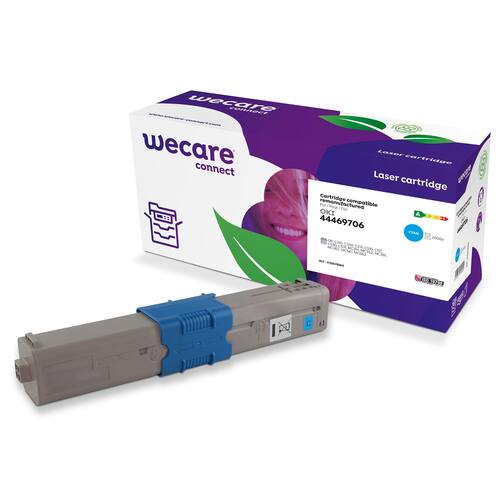 Wecare Toner OKI 44469706 2K cyan