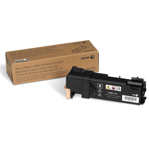 Xerox Toner hög kapacitet svart singelförpackning 106R01597