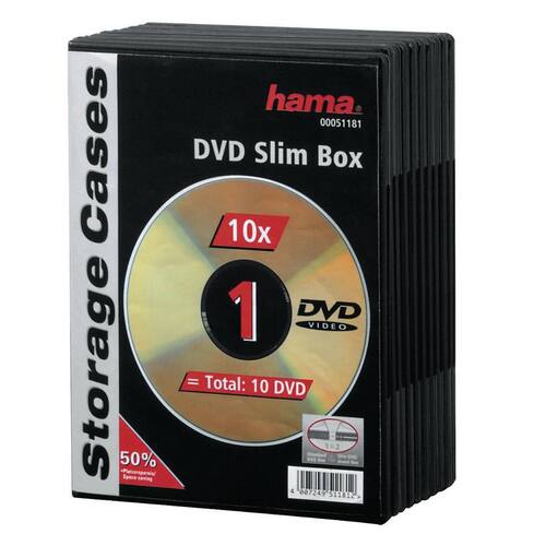 Hama CD/DVD-Fodral Slim