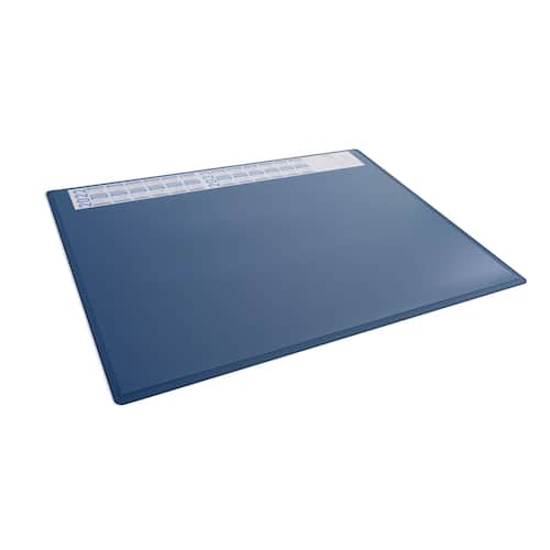Durable Skrivunderlägg 65×50 kal PP blå