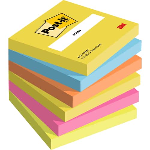 Läs mer om Post-it® Notes Energetic 76x76mm