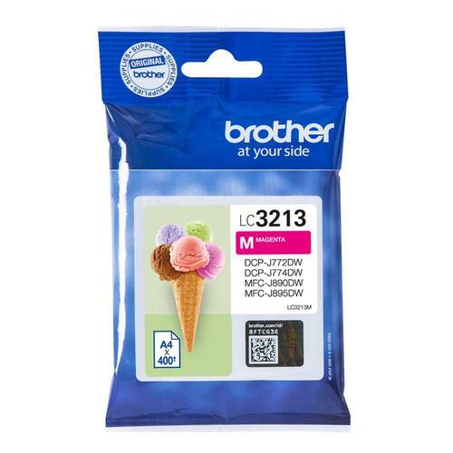 Brother Bläckpatron LC3213 Magenta