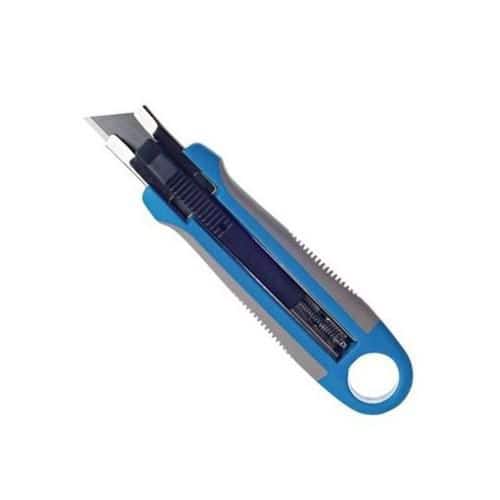 Lyreco Hobbykniv 18 mm för ficka/bälte blå