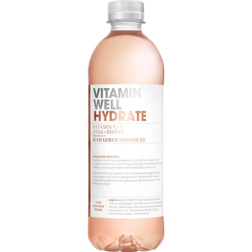 VITAMIN WELL Dryck Hydrate 50cl