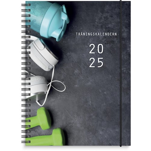 Burde Kalender 2025 Träningskalendern A5