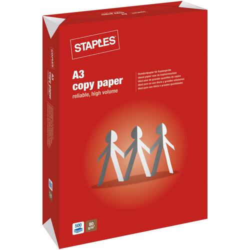 Legacy Own Brand STAPLES Kopieringspapper Copy A3 80g ohålat