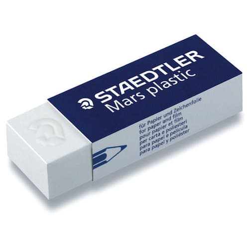Staedtler Mars Mars® Radergummi Plastic 526 50 latexfritt 65 x 23 x 13 mm