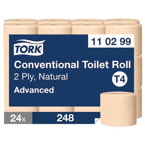 Tork Toalettpapper T4 Advanced 2-lag natur