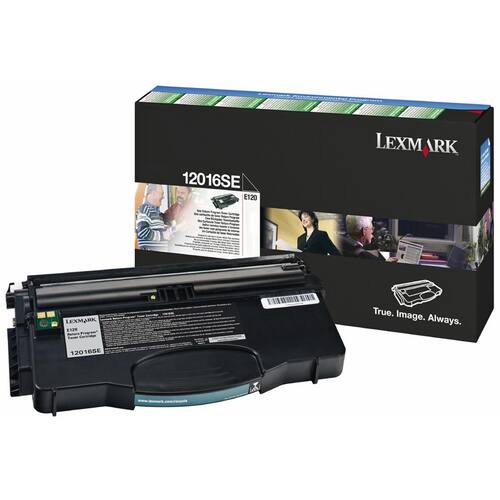 Lexmark Toner 12016SE svart singelförpackning