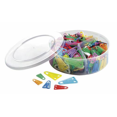 Produktfoto för Laurel Plastgem, polystyren, plast, 21, 25 och 35mm, 420 stycken, blandade