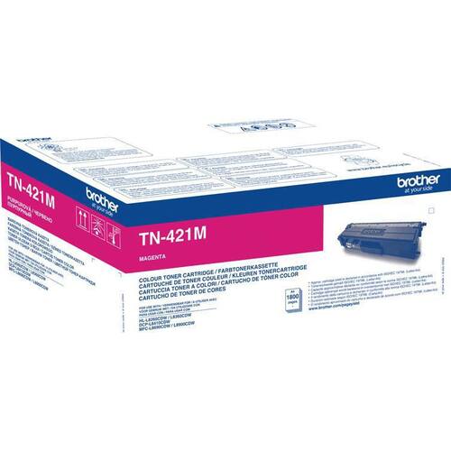 Brother Toner 421M magenta singelförpackning TN421M