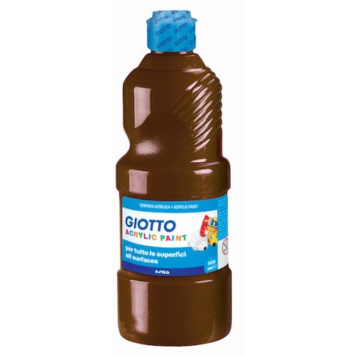 Läs mer om GIOTTO Akrylfärg Giotto 500 ml brun