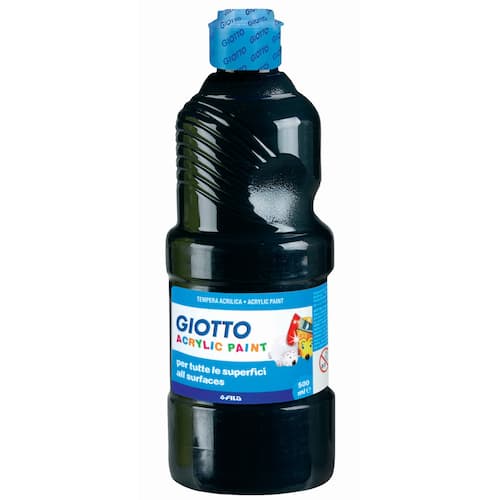 Läs mer om GIOTTO Akrylfärg Giotto 500 ml svart