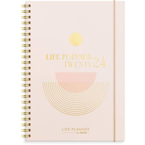 Burde Kalender Life Planner Pink A5 – 1227