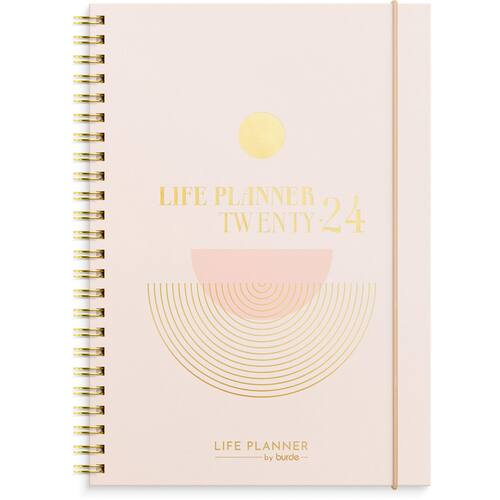 Burde Kalender Life Planner Pink A5 – 1227