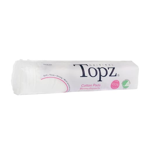 Topz® Bomullspads 80 pads/FP
