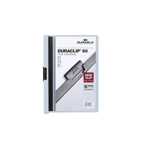 Durable Klämmapp Duraclip 2209 A4 6mm ljusblå