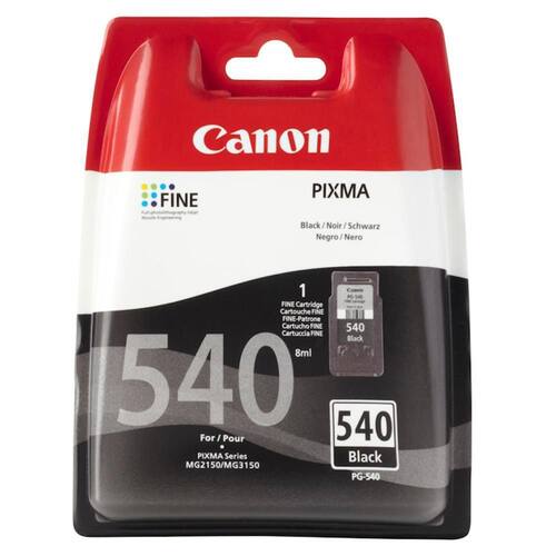Canon Bläckpatron PIXMA PG-540 5225B005 svart singelförpackning
