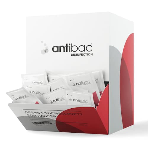 antibac Desinfektionsservett singelpack