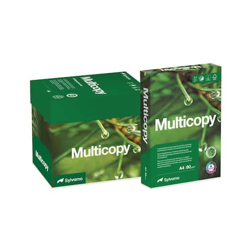 Multicopy Kopieringspapper A4 80 g ohålat