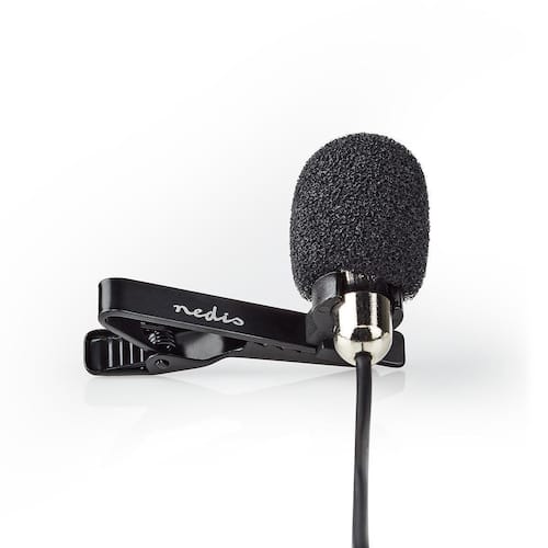 NEDIS Mikrofon Klämma/Mygga 3.5 mm