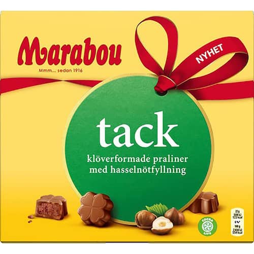 Marabou Choklad MARABOU Tack Hazelnut 110g