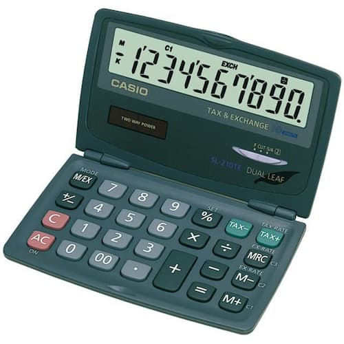 Casio Miniräknare SL-210TE