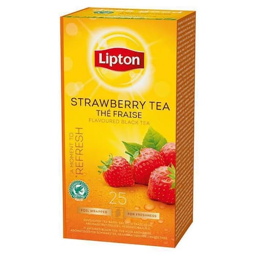 Läs mer om Lipton Te Strawberry, påse