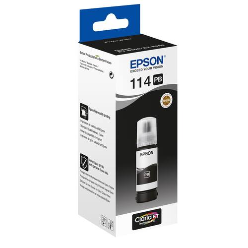 Epson Bläckpatron 114 EcoTank 2,3K foto svart