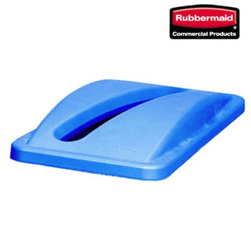 Rubbermaid Commercial Products Slim Jim papperskorgslock blå 288 x 512 x 70 mm