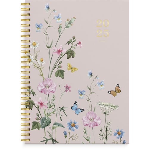 Burde Kalender 2025 Business Story blomma