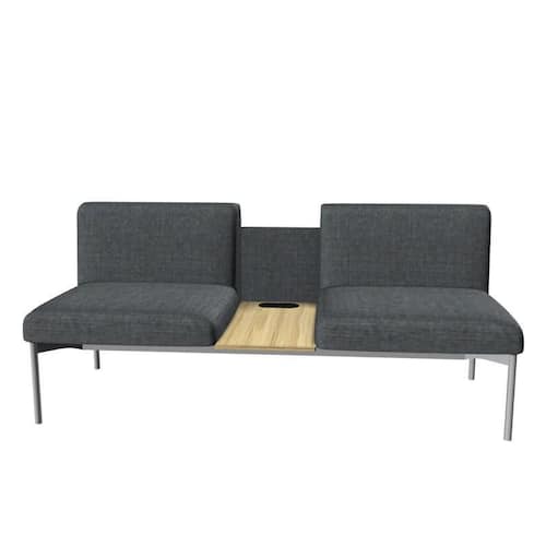 deNord Design Soffa Sona 2,5-sits SO/251/N/31 grå
