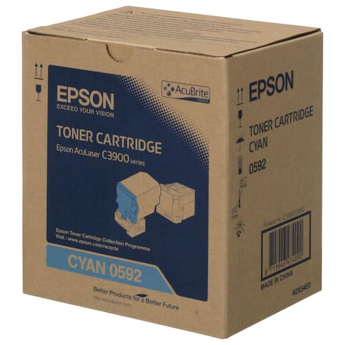 Epson Toner 0592 cyan singelförpackning C13S050592