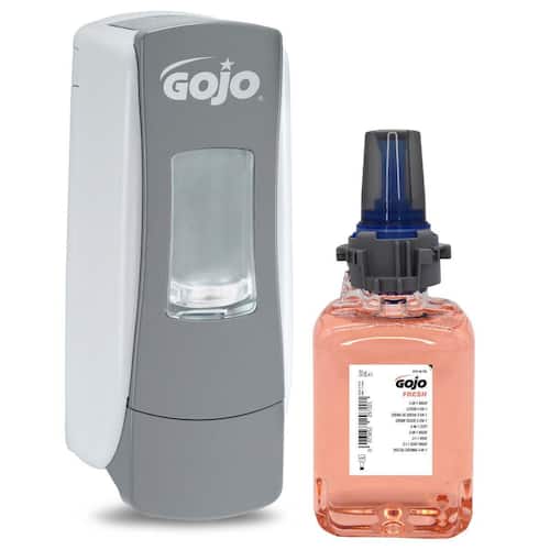 Läs mer om Gojo® Dispenser-kit ADX-7 med 3 i 1 duschtvål 700ml