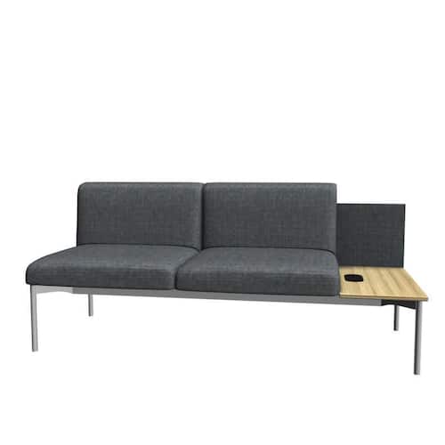deNord Design Soffa Sona 2,5-sits SO/251/N/26/P grå