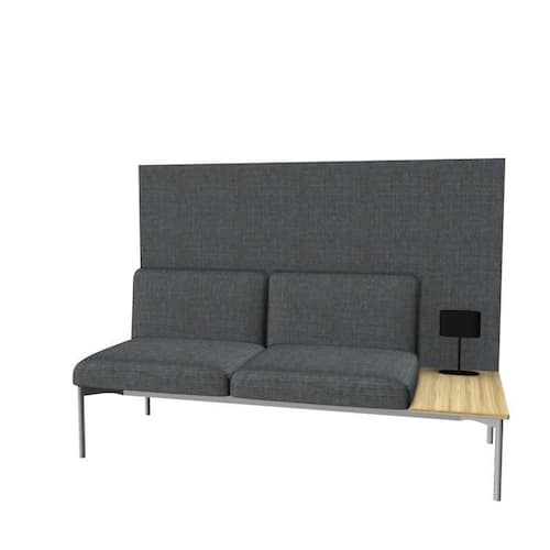 deNord Design Soffa Sona 2,5-sits SO/251/W/29/L grå