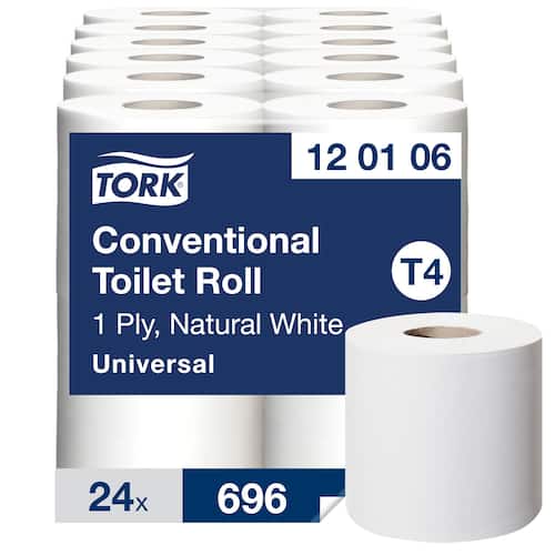 Tork Toalettpapper Universal T4 1-lag vit