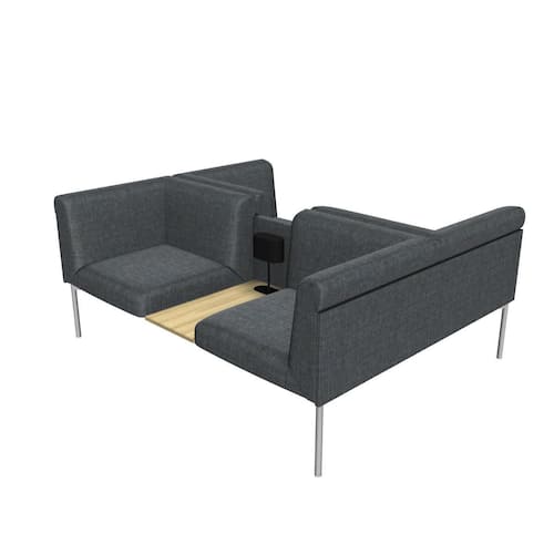 deNord Design Soffa Sona 2,5-sits SO/252/N/77 grå