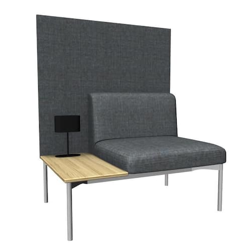 deNord Design Stol Sona 1,5-sits SO/151/W/9/P grå
