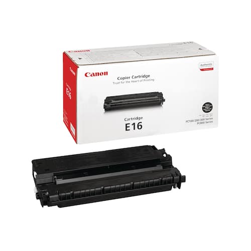 Canon Toner E16 svart singelförpackning 1492A003