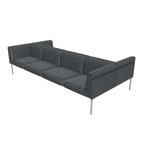 deNord Design Soffa Sona 3-sits dubbel SO/302/N/81 grå