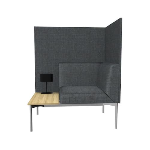 deNord Design Stol Sona 1,5-sits SO/151/W/15/P grå