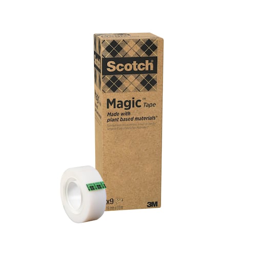 Scotch® Magic™ tejp A Greener Choice genomskinlig 19 mm x 33 m
