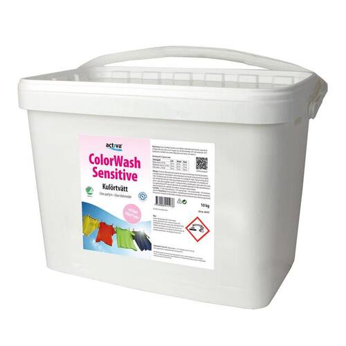 Läs mer om Activa Tvättmedel ColorWash Sensitive 10kg