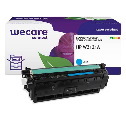 Wecare Toner HP W2121A 212A 4,5K cyan