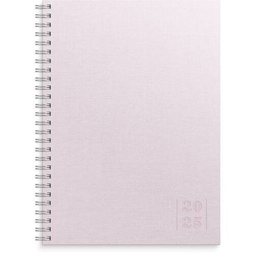 Burde Kalender 2025 Business Textile rosa