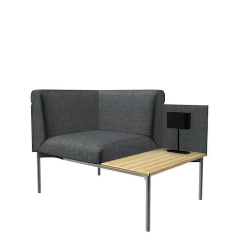deNord Design Stol Sona 1,5-sits SO/151/N/12/L grå