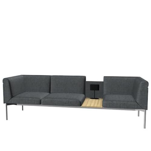 deNord Design Soffa Sona 3,5-sits SO/351/N/58/P grå