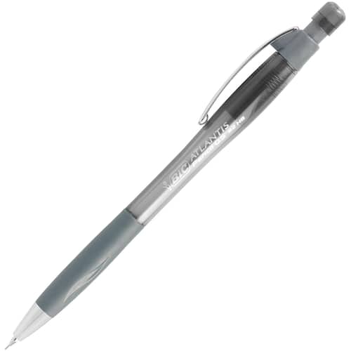 BIC® Stiftpenna Velocity 0,5 mm HB-stift pennkropp med greppzon genomskinlig grå