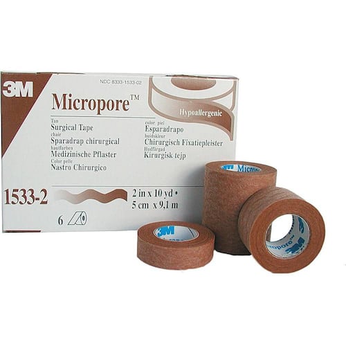 3M™ Micropore Beige 5,0cm x 9,1m